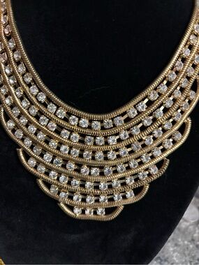 Gold-Tone Statement Necklace